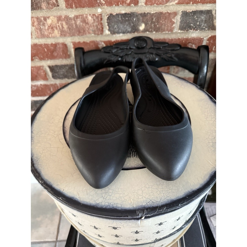 Crogs Eve Ballet Flat Women Shoes Size 10